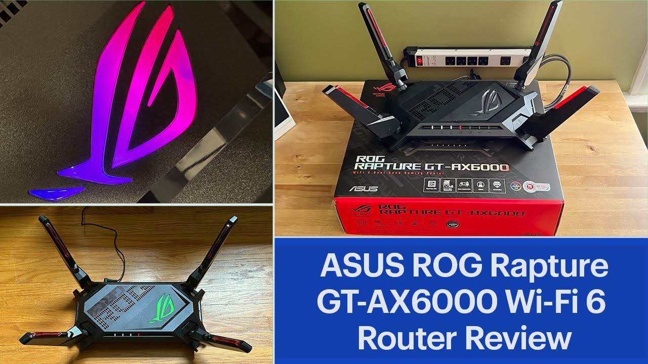 ASUS ROG Rapture GT-AX6000 Dual-Band Wi-Fi 6 router review | Best