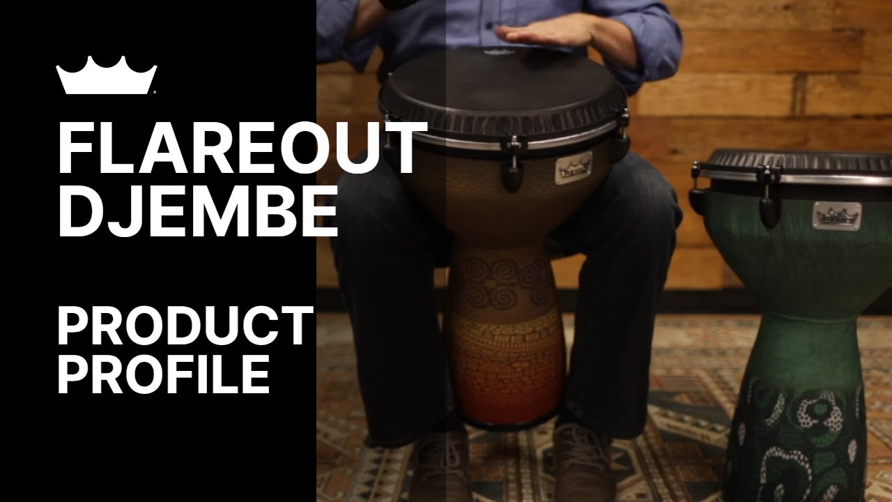 Flareout Djembe | Remo - YouTube