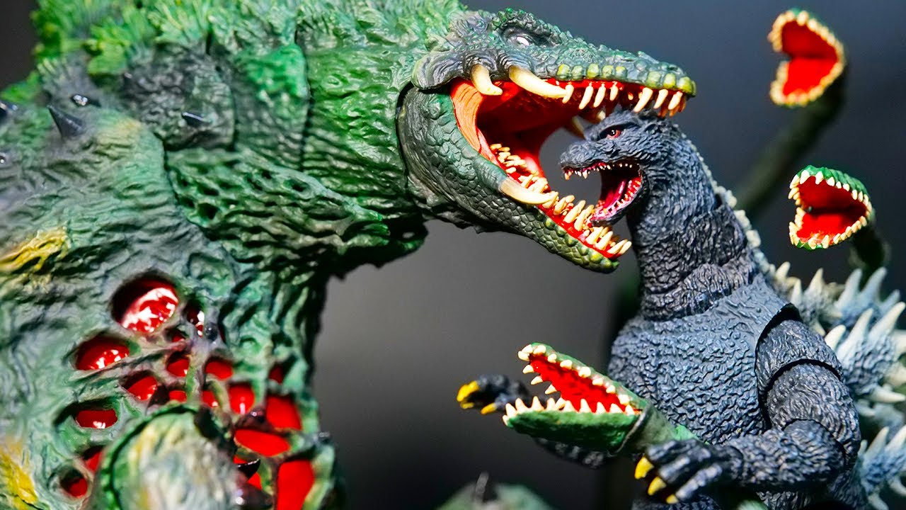 Revival] S.H.MonsterArts [Godzilla vs Biollante] - YouTube