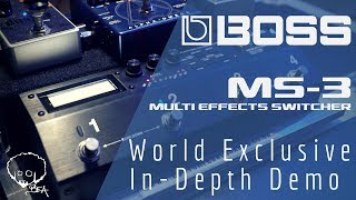 BOSS MS-3 Multi-Effects Switcher | Guitar Center