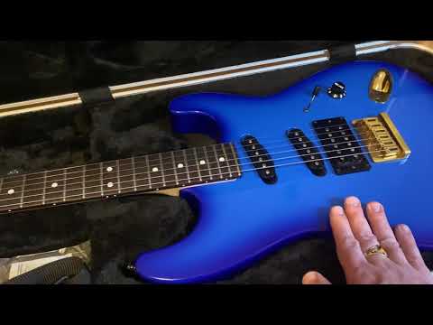 Charvel Jake E Lee Blue Burst - YouTube
