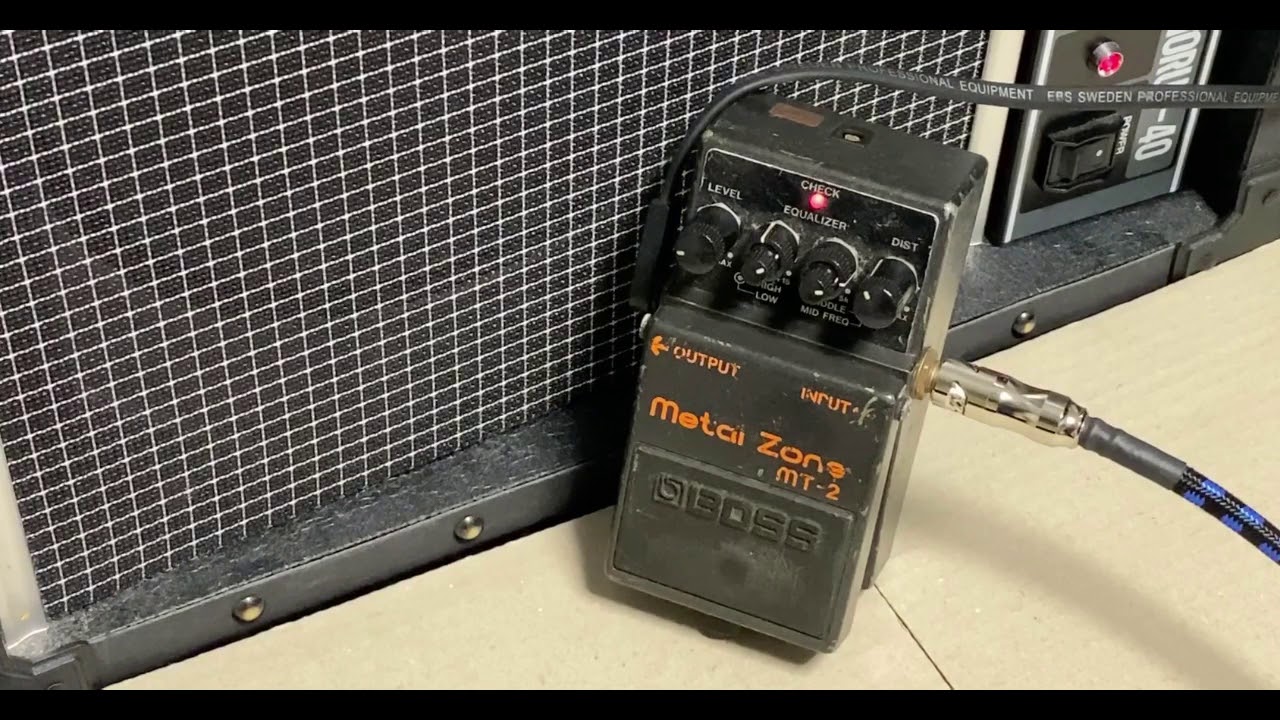 BOSS“MT-2 Metal Zone” - YouTube