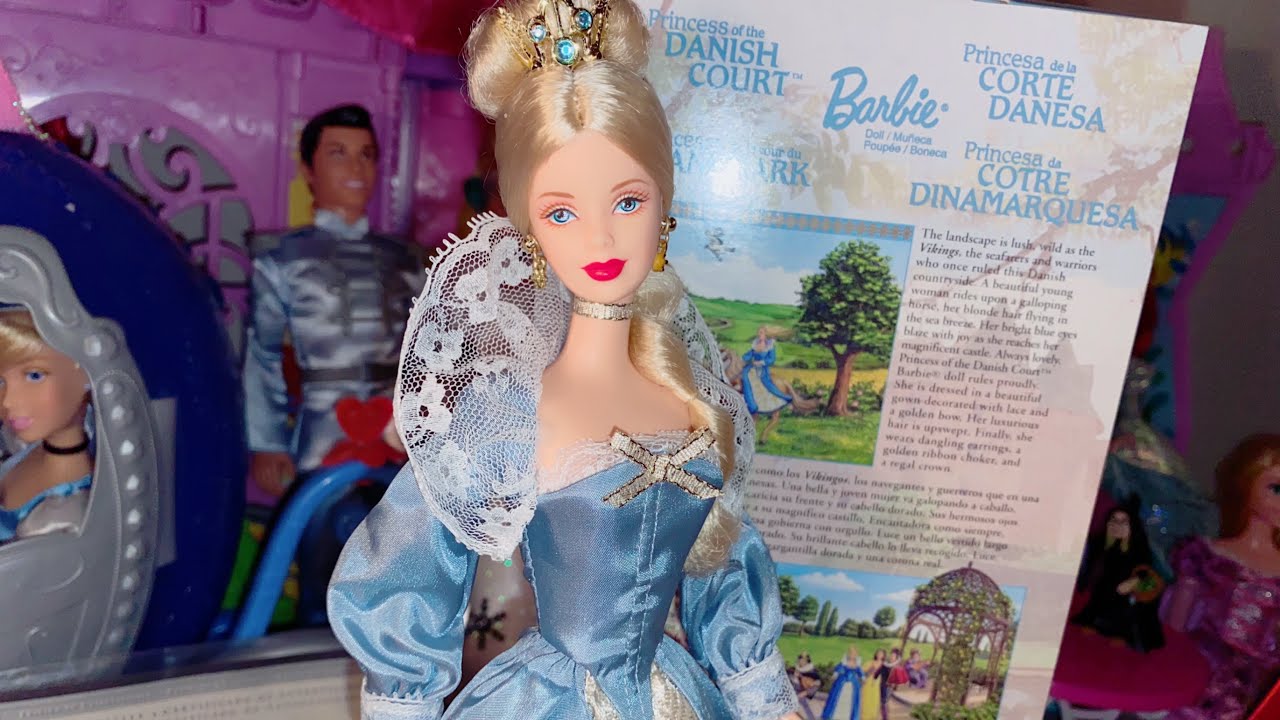 Dolls of the World Princess of the Danish Court Barbie Doll Review