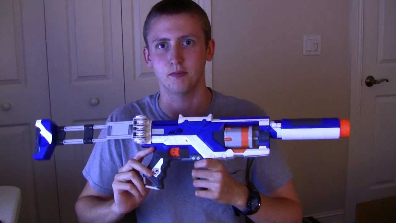 REVIEW] Nerf Elite Spectre Unboxing, Review, and Firing Test - YouTube