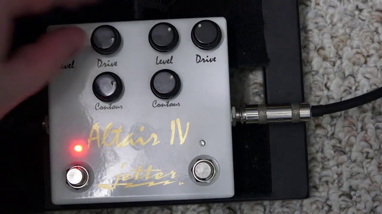 Jetter Altair IV Overdrive Pedal Demo Dumble Amp Sounds!!! - YouTube