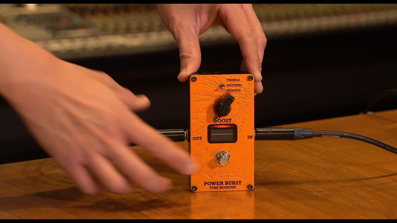 Vox Valvenergy VE-PB Power Burst - Tube Booster | Effects Database