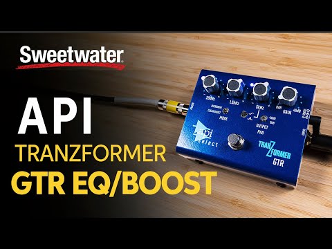 API TranZformer GTR EQ/Boost Pedal | Sweetwater