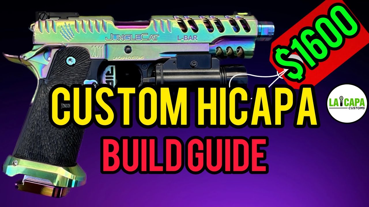 The JungleCat” - $1600 Custom Hi-Capa Build Breakdown & Overview