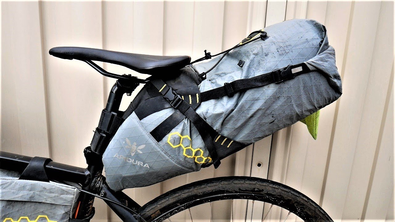 Apidura Saddle Pack 17.5L Review 17,000km (Bikepacking) - YouTube