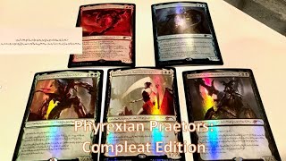 Magic the Gathering Secret Lair Foil Phyrexian Praetors: Compleat