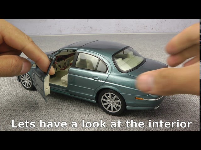 1:18 1999 Model Jaguar S Type Saloon Unboxing and Presentation