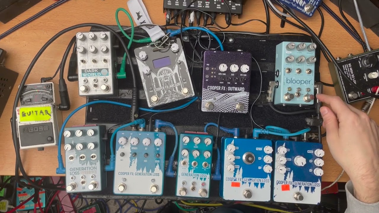 Guitar through 5 Generation Loss pedals: demo & comparison of all
