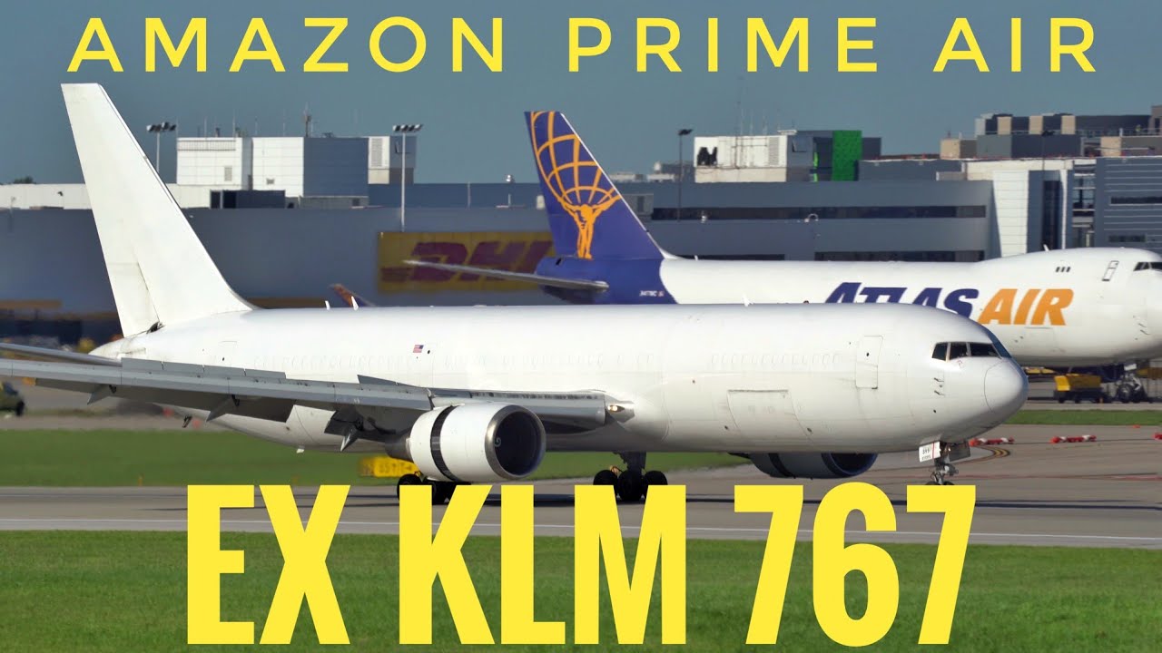 EX KLM Royal Dutch Airlines Boeing 767-300 PH-BZF now Amazon Prime