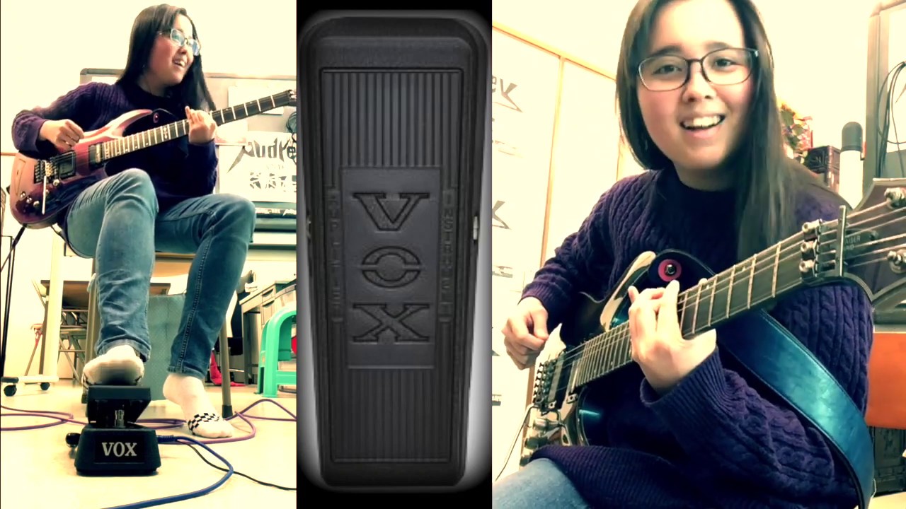 Vox V845 Wah Wah -Test VOX V845 ワウペダルテスト！！ - YouTube