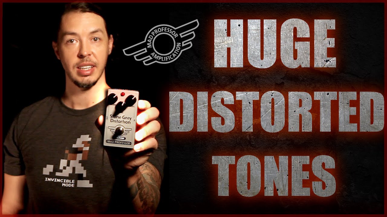 Mad Professor Custom Stone Grey Distortion Modernized mod Limited