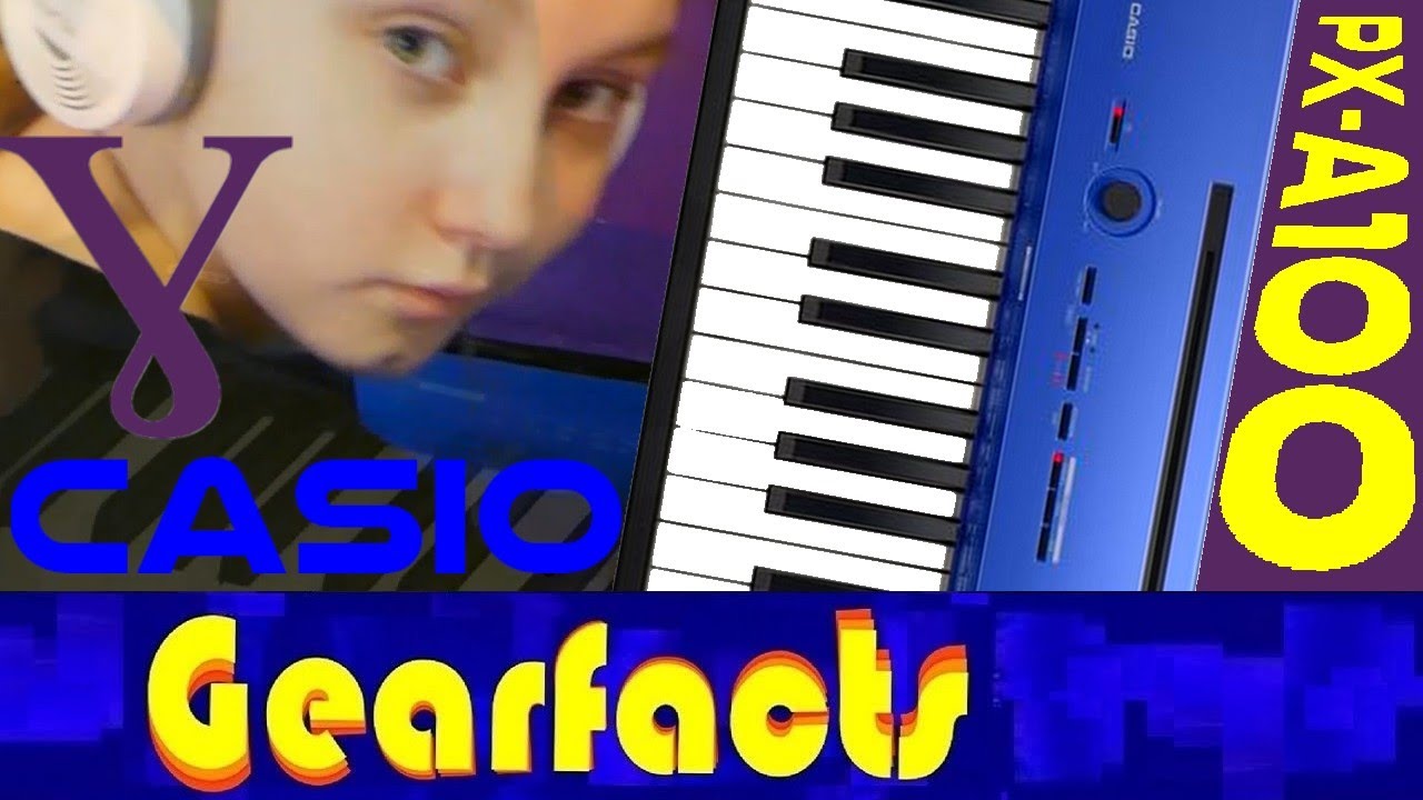 Casio PX-A100 (PS-S1000BL) Electronic piano demo (feat. Sylvii