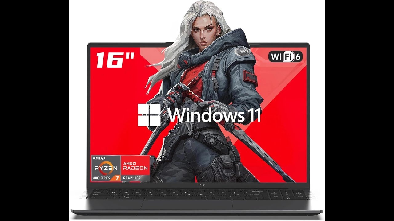 Review: MALLRACE 2025 AMD Gaming Laptop – Ryzen 7 7735HS, 16GB