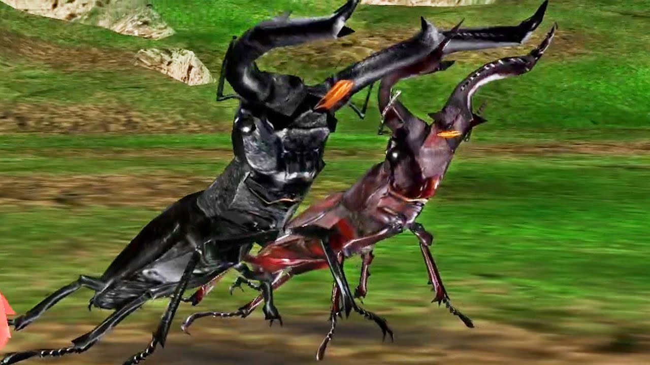 アーケード] 甲虫王者ムシキング - マンディブラリスフタマタクワガタ