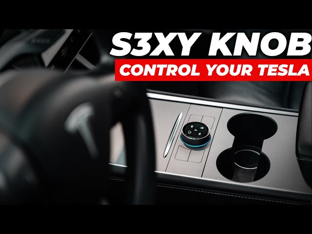 A NEW Way to Control Your Tesla | S3XY Knob by Enhance - YouTube