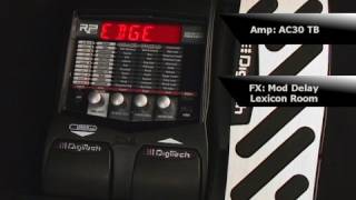 Digitech RP255 - YouTube