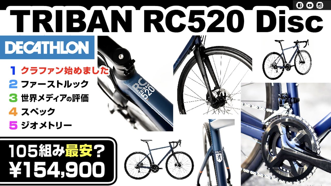 最後に本音] DECATHLON（デカトロン） TRIBAN（トリバン）RC520 #セブ
