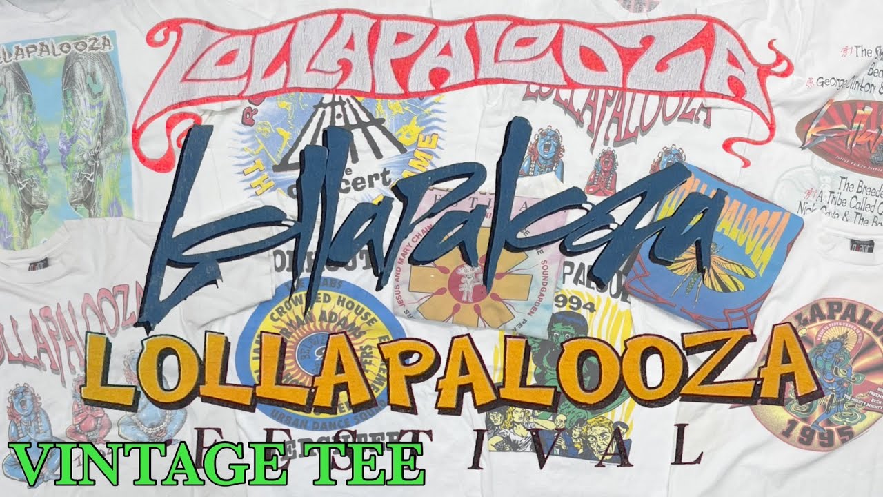 9/6 ロラパルーザを中心に90年代のフェスTEE特集！入荷数も少ない