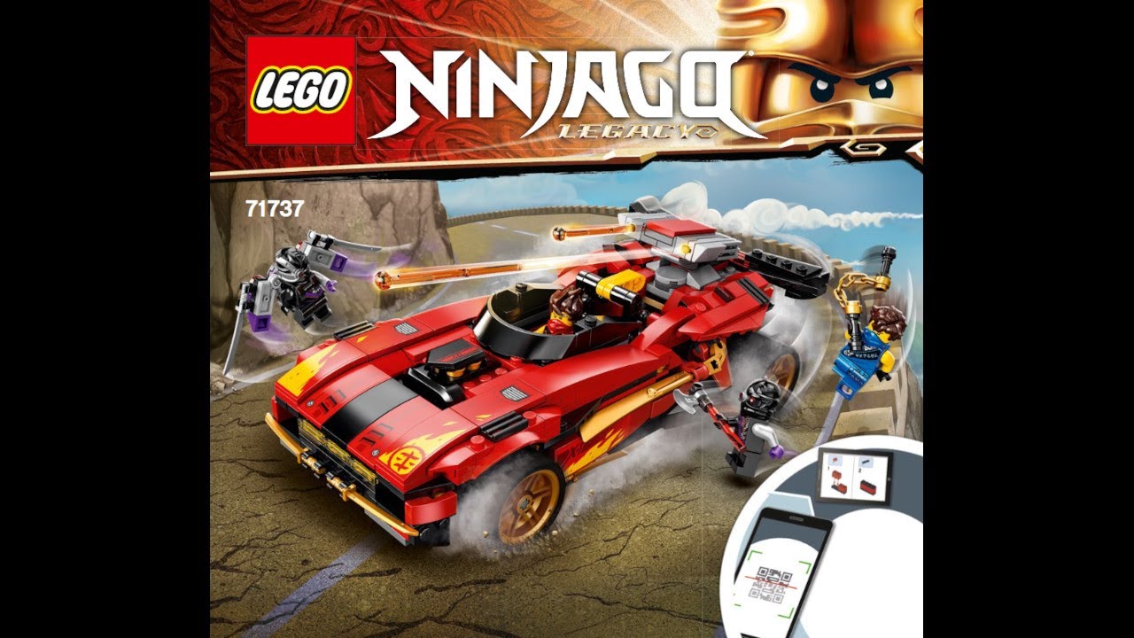 LEGO Instructions | NINJAGO | 71737 | X-1 Ninja Charger | Rebooted
