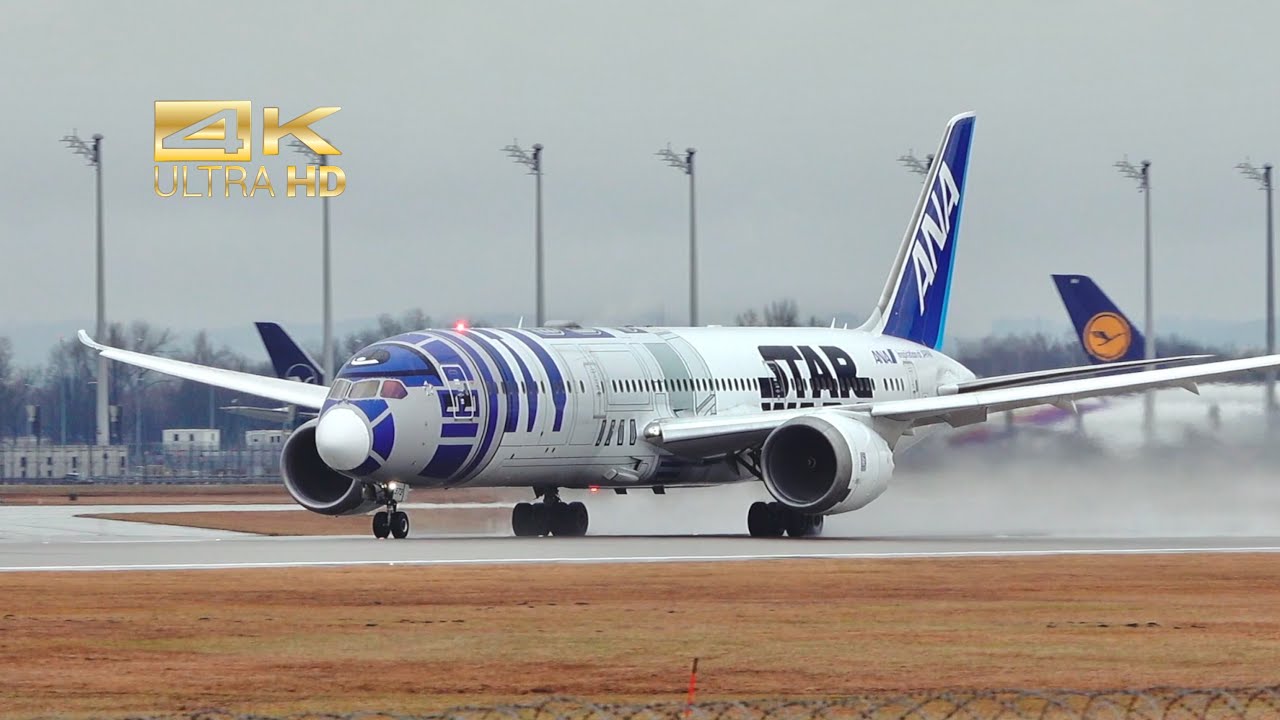 Boeing 787-9 Dreamliner All Nippon Airways ANA Star Wars Livery