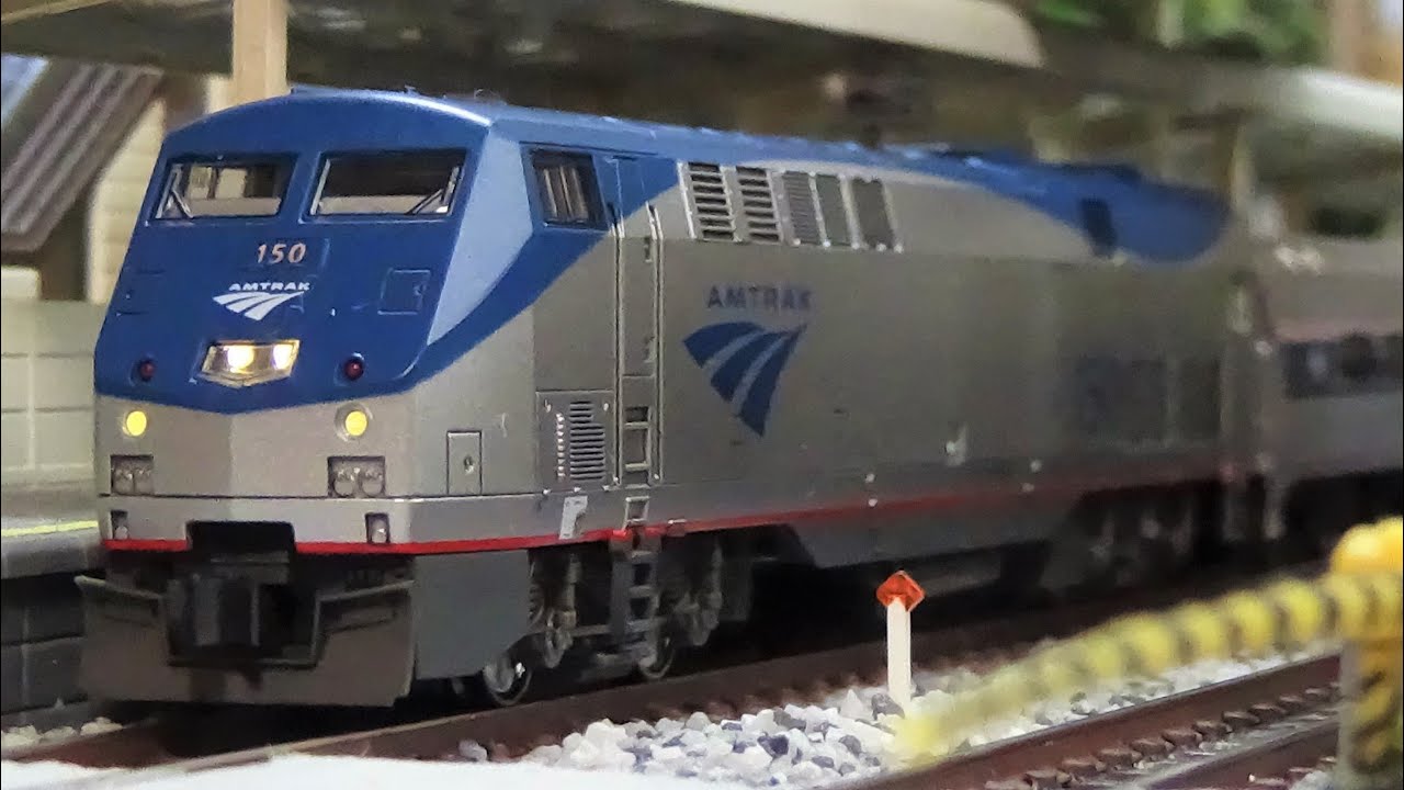 ネタ・外国型×日本の風景】Nゲージ KATO P42 Amfleet Viewliner