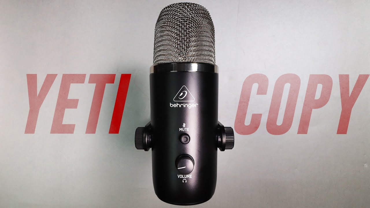 Behringer BIGFOOT USB Mic Review / Test (Comp to: NT-USB Mini