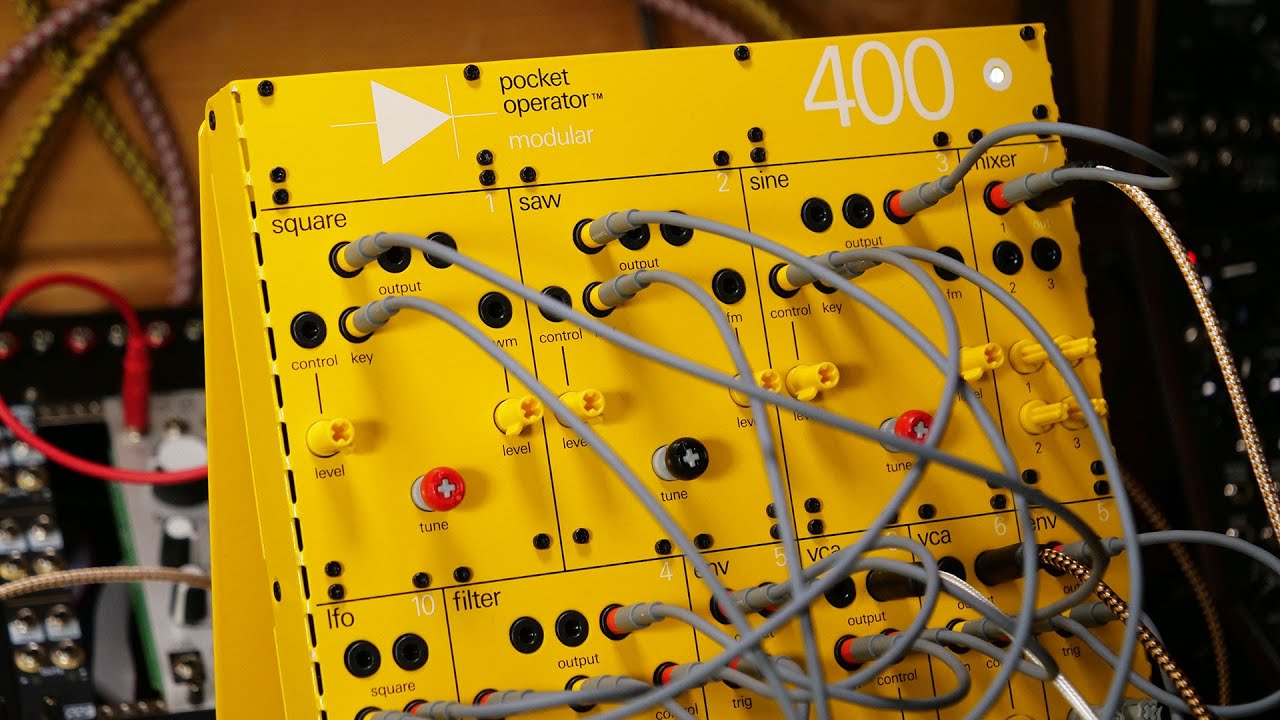 Teenage Engineering POM 400 - Speedy jam - YouTube