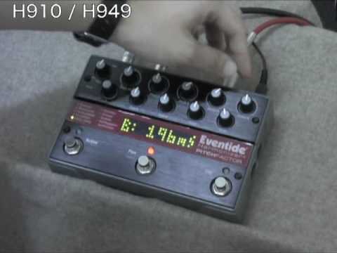 試奏動画】Eventide PITCHFACTOR ハーモナイザーエフェクター - YouTube