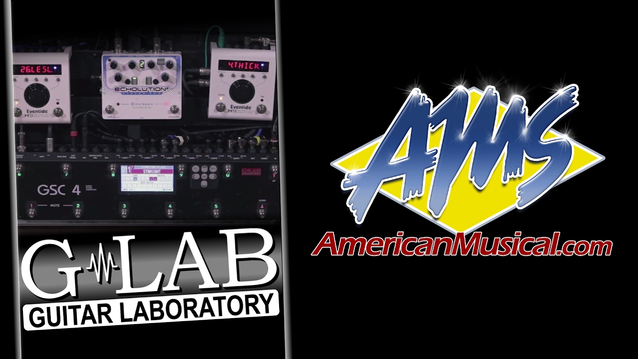 G Lab GSC-4 Demo - G Lab GSC-4 Guitar Effect MIDI & Amplifier