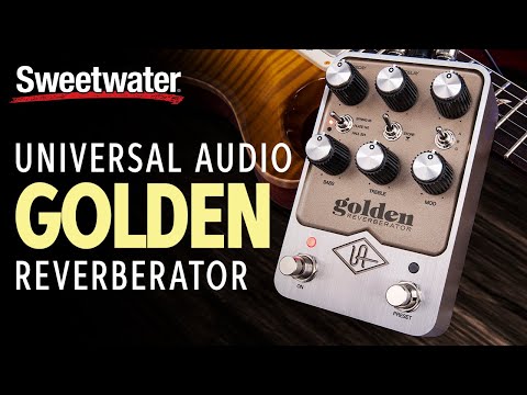 Universal Audio Golden Reverberator Pedal Demo - YouTube
