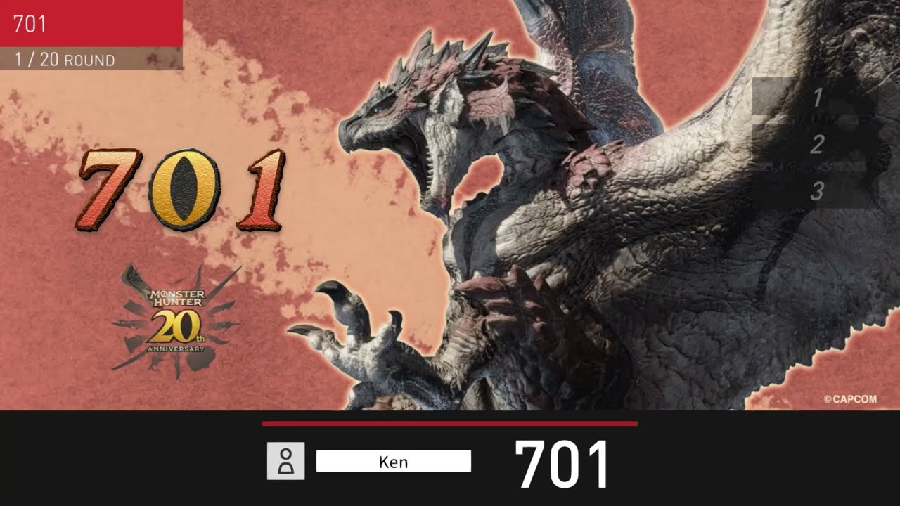 アクセサリ > ダーツライブカード > MONSTER HUNTER 20th ANNIVERSARY