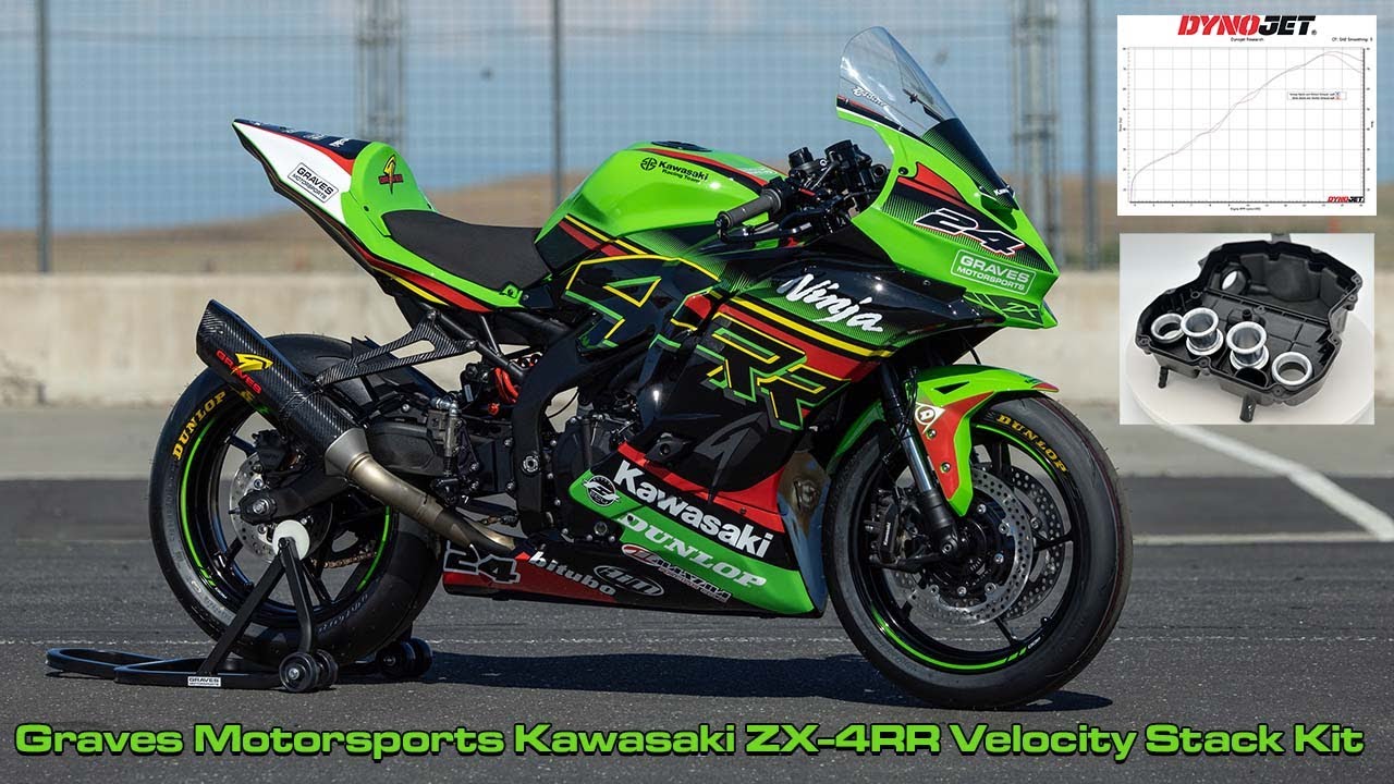 Graves Motorsports VE1 Velocity Stacks Kawasaki ZX-6R / 636 2009