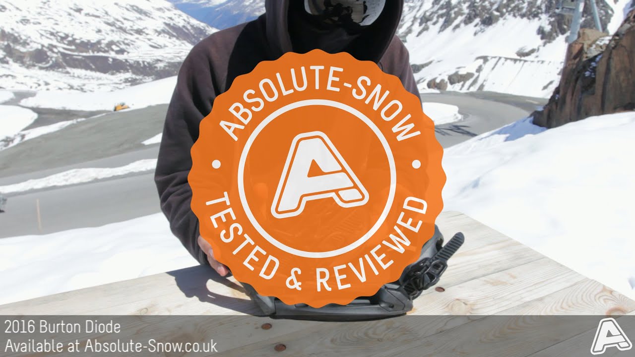 2015 / 2016 | Burton Diode Snowboard Bindings | Video Review - YouTube
