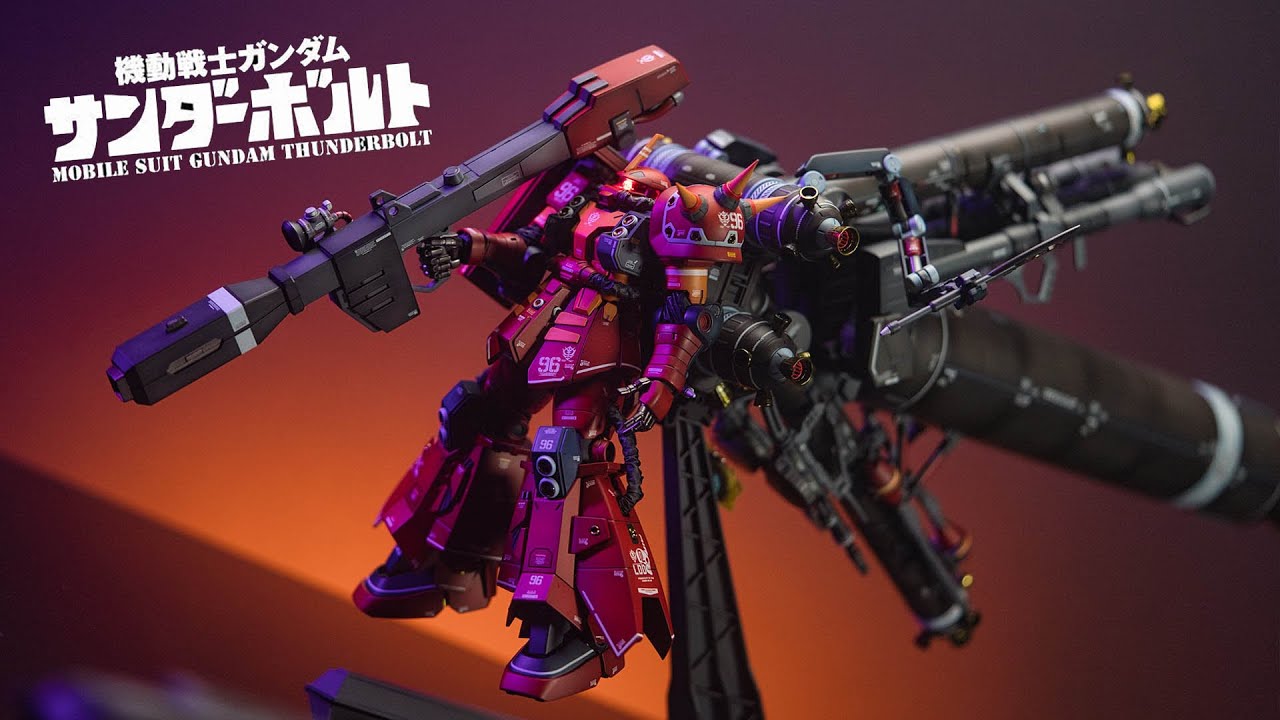 MG Psycho Zaku (Ver. Ka)│Custom Build │ガンプラ, 機動戦士