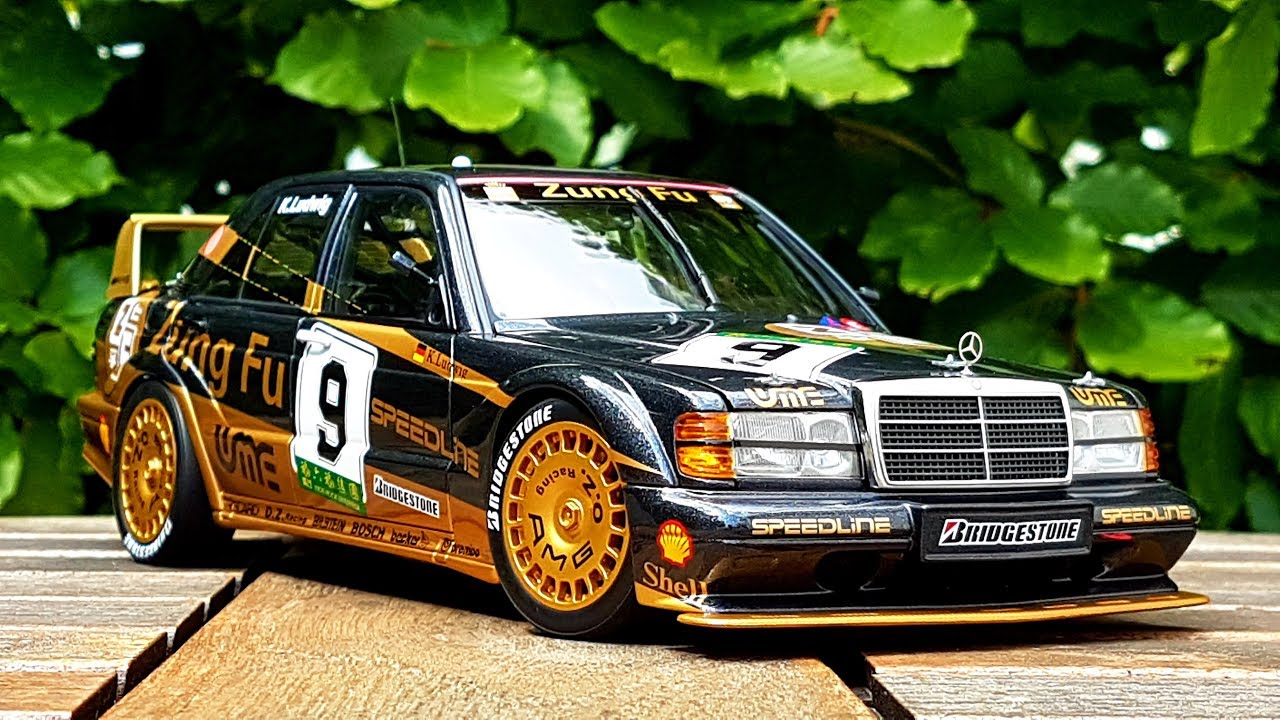 AUTOart 1/18 Mercedes-Benz 190E 2.5-16V EVO 2 Macau #9 | Scale