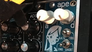 Blue Lantern Modules Simple ADSR v2 - Eurorack Module on ModularGrid