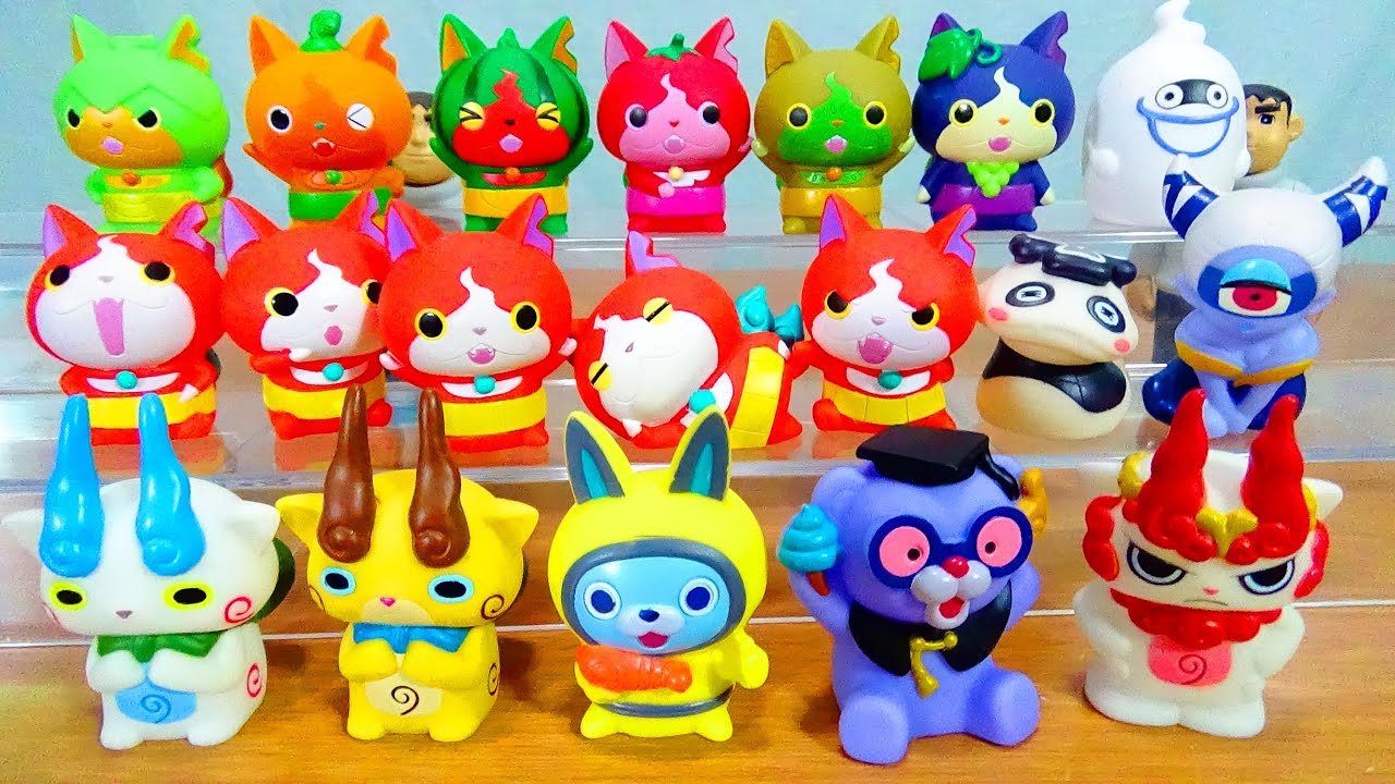 Unboxing] A huge gathering of friend yokai!! Part 5. All 10 types