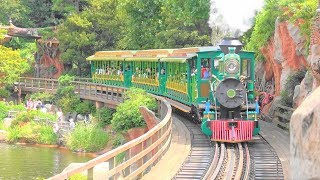 アトラクション】ウエスタンリバー鉄道～リオ・グランデ号・ミシシッピ