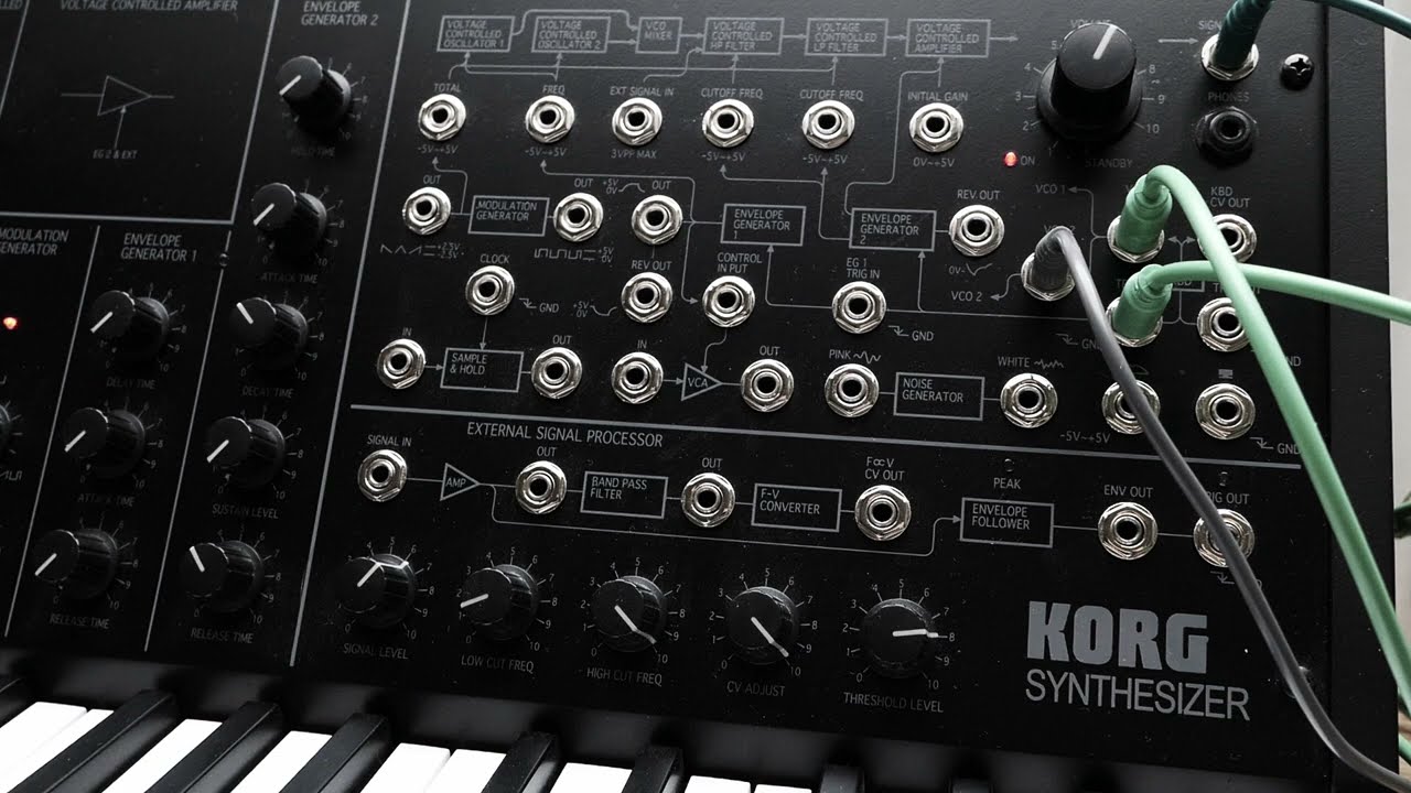 MS-20 and SQ-1 ~ altered sequence - YouTube