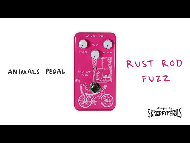Animals Pedal | Rust Rod Fuzz [Designed by Skreddy Pedals] - demo