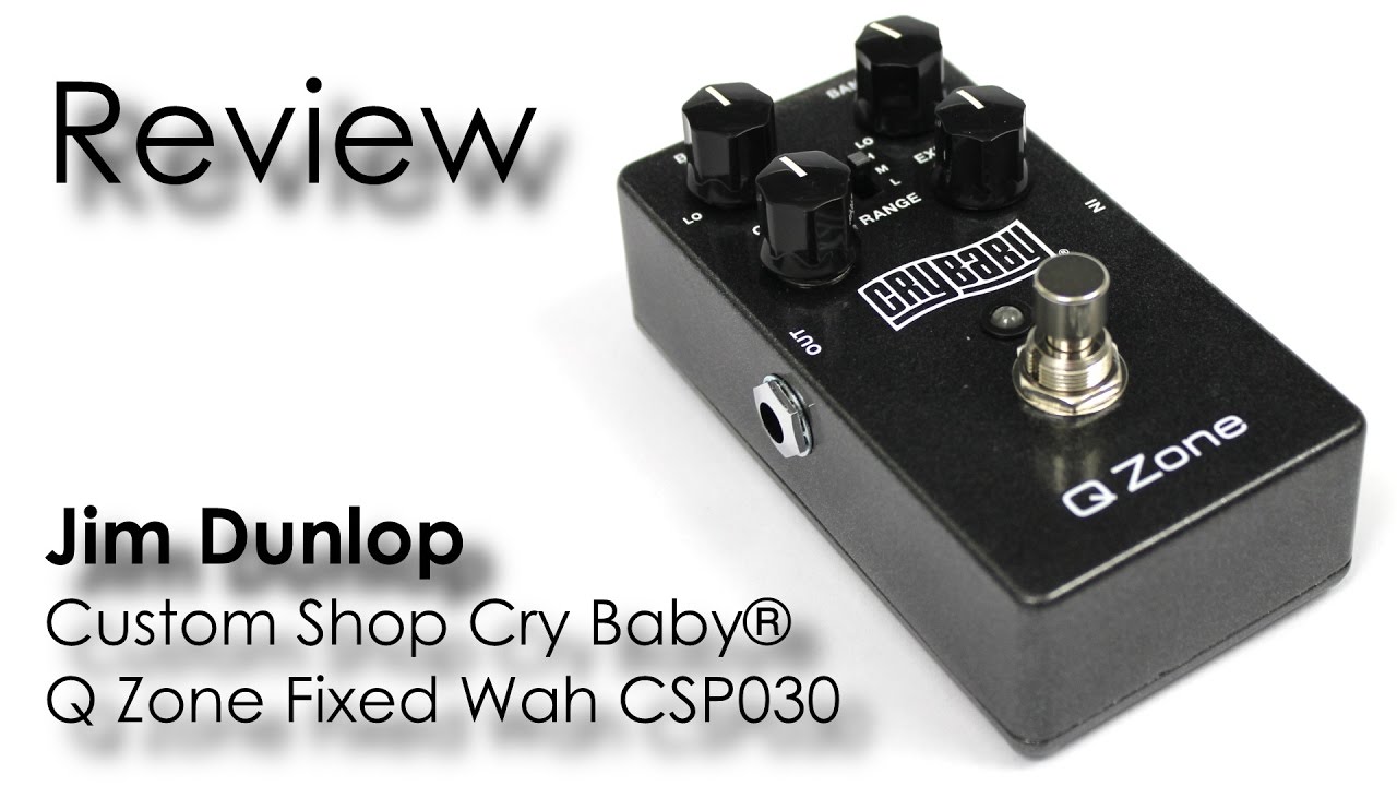 Dunlop Cry Baby Q-Zone Auto-Wah - Review - YouTube