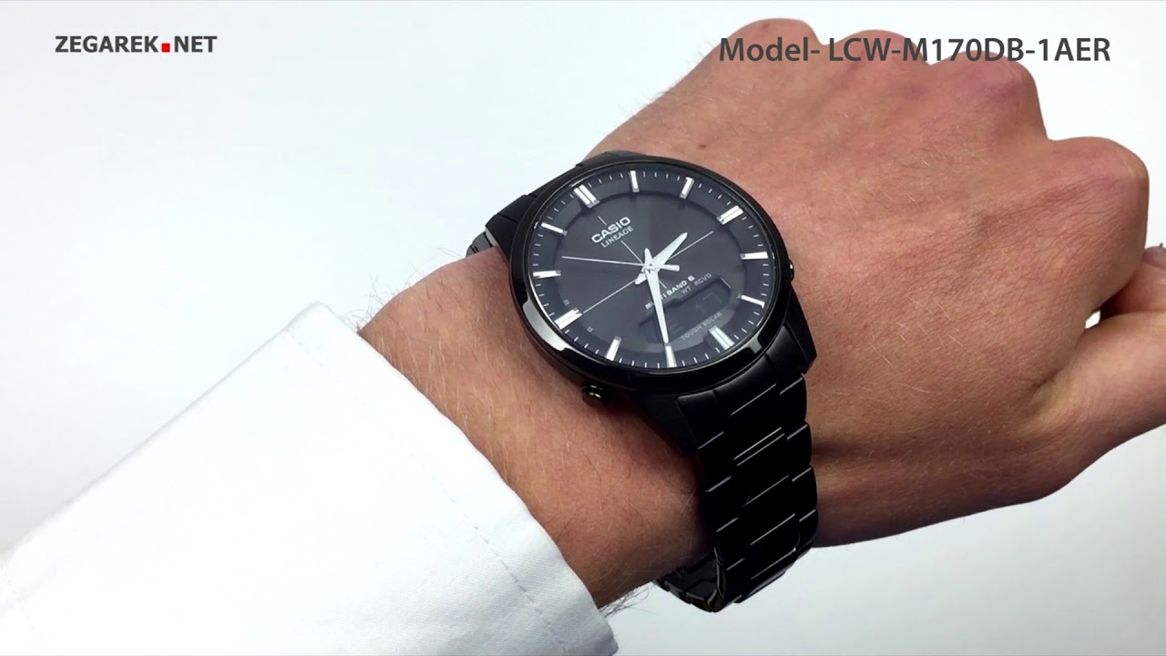 Casio Lineage LCW-M170DB-1AER Lineage - Zegarek.net - YouTube