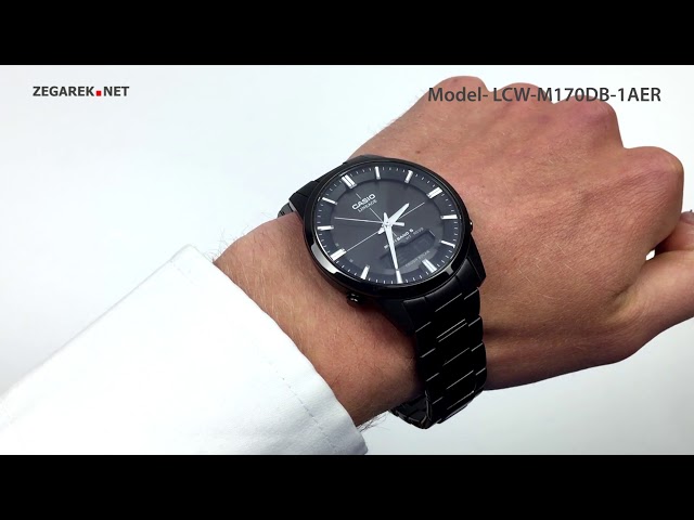 Casio Lineage LCW-M170DB-1AER Lineage - Zegarek.net - YouTube