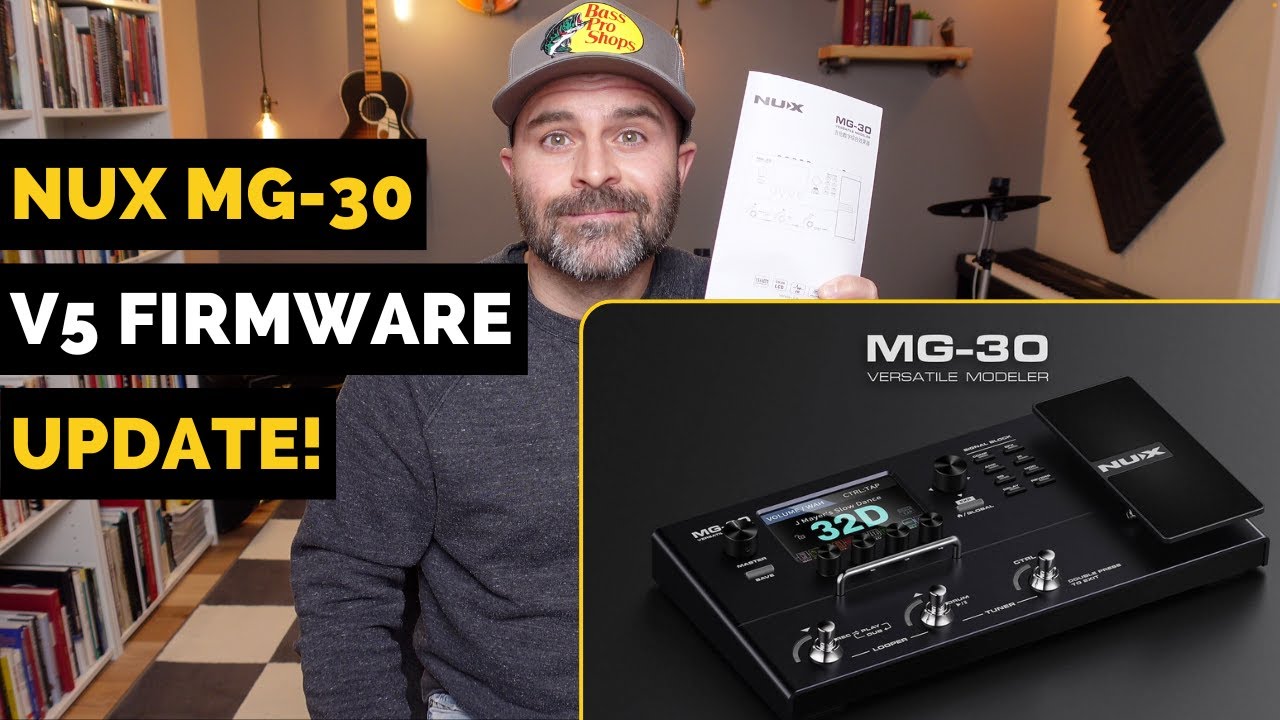 NUX MG-30 | How to Update Firmware to V5 & Why You Should Now