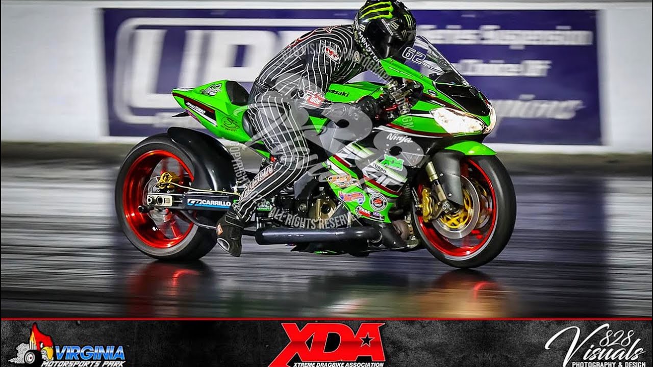Rickey Gadson RST ZX10R to the top at VMP! - YouTube