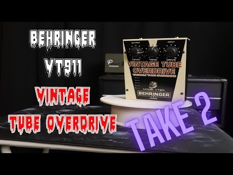 Behringer VT911 VINTAGE TUBE OVERDRIVE Take 2 Through A Clean Amp